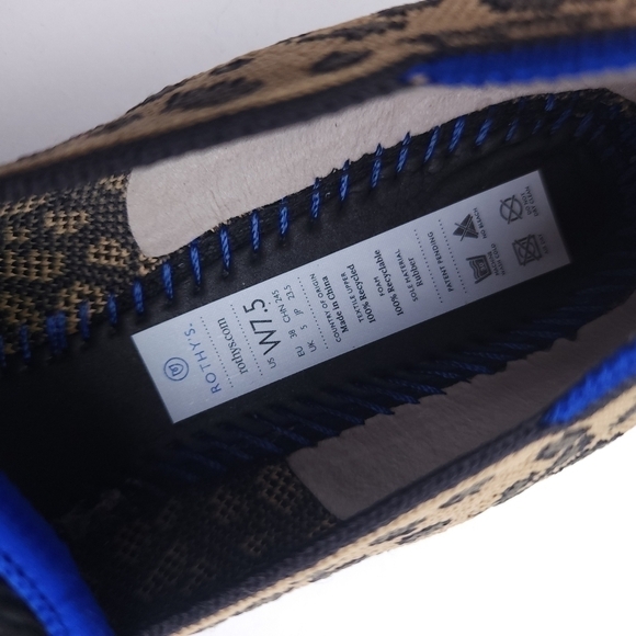 ROTHY'S Leopard Print Ballet Flats Sz 7.5 - Picture 8 of 10